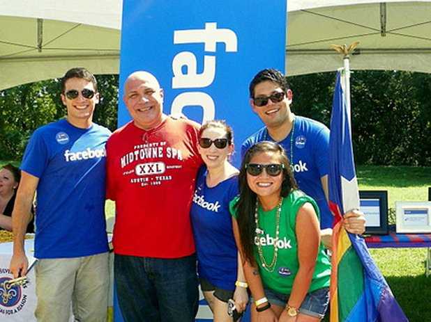 Facebook staff, happy employees