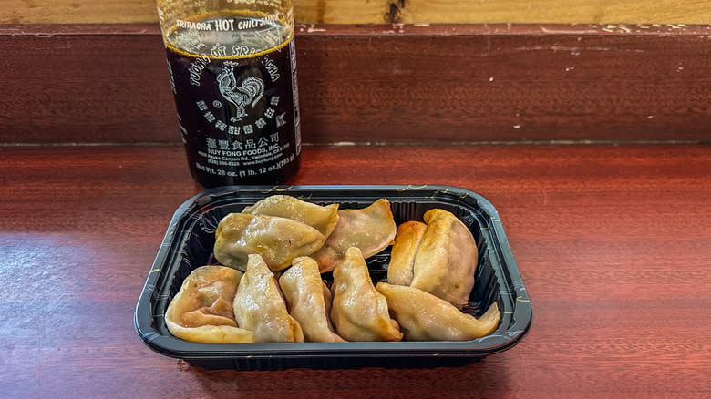 pan-fried dumplings at north dumpling