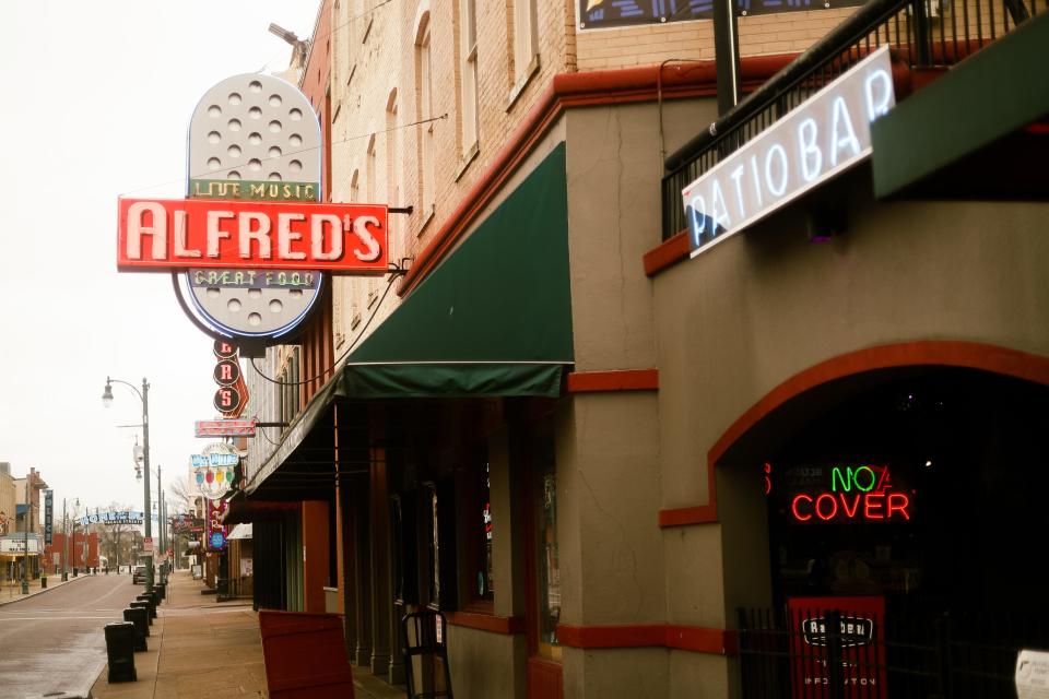 Alfred's on Beale, at 197 Beale St., offer food, music, a dance floor and much more.