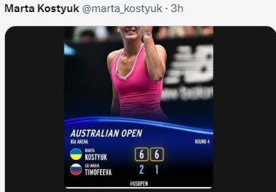 Пост в Instagram з US Open, на якому зображений російський прапор