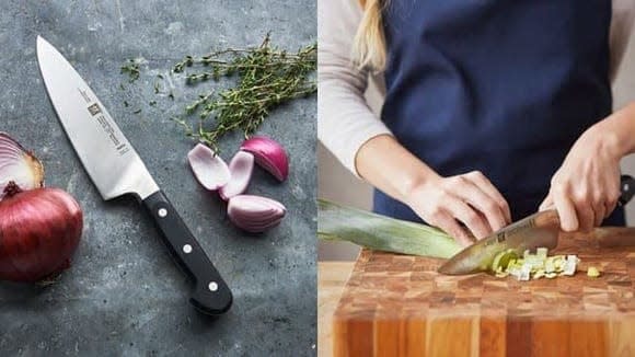 The right chef's knife will make prepping the salad a breeze.