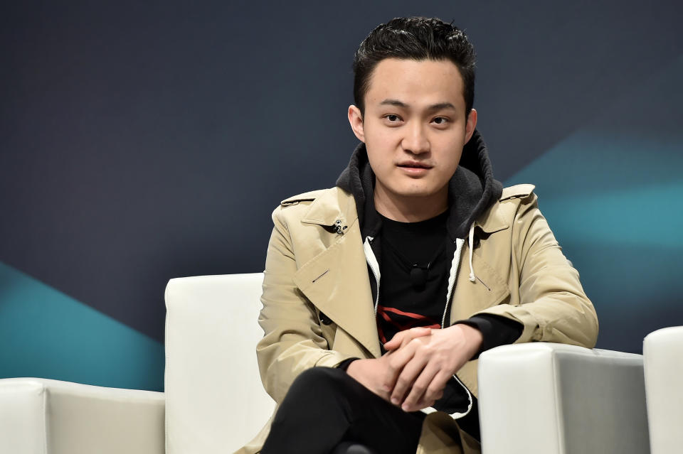 NEW YORK, NY - MAY 15:  CEO of TRON Justin Sun attends Consensus 2019 at the Hilton Midtown on May 15, 2019 in New York City.  (Photo by Steven Ferdman/Getty Images)