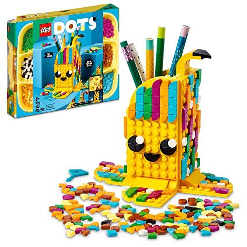 23) LEGO DOTS Banana Pencil Holder