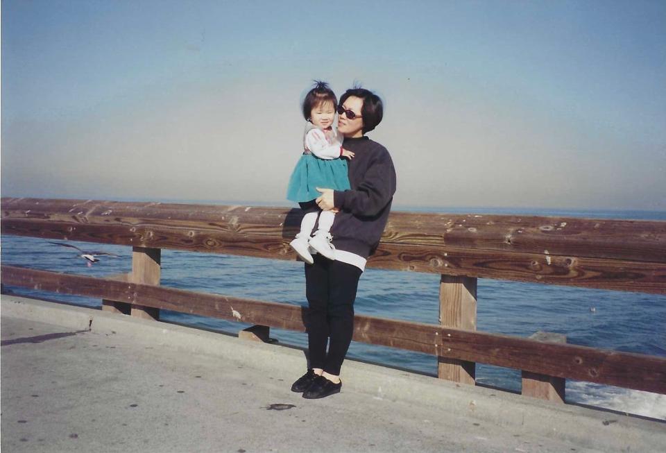 Jane Mo and her mom Jong Sun Mo, who immigrated from South Korea, in 1996.