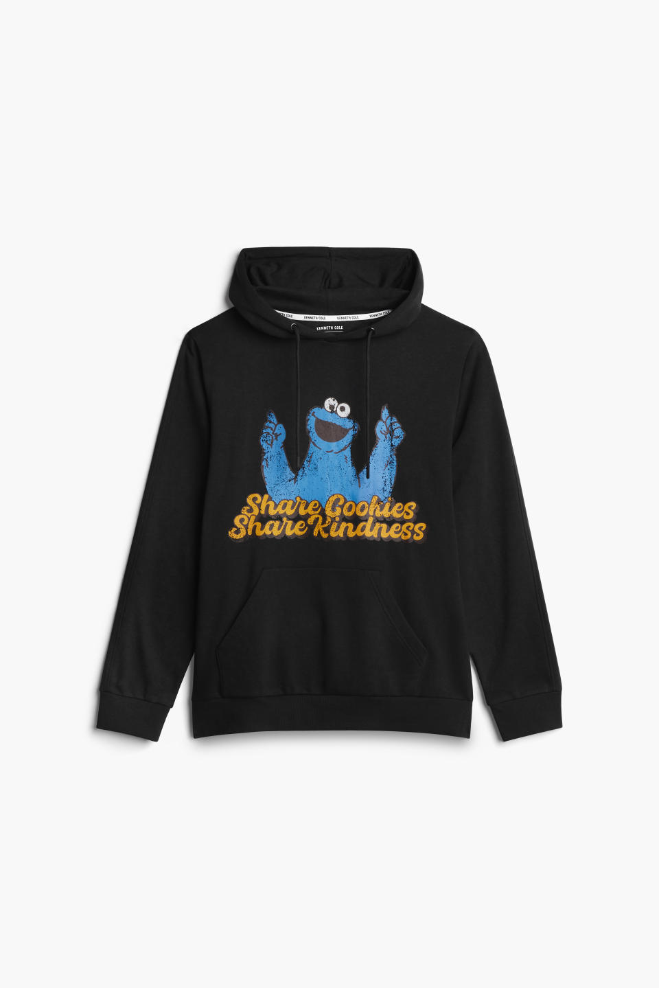 "Share Cookies, Share Kindness" hoodie from Kenneth Cole and Sesame Workshop.  