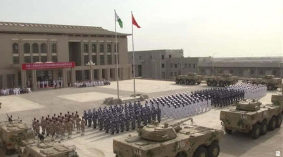 China has officially launched its support and logistics base in the Djibouti. More than 300 people attended the opening ceremony on Tuesday