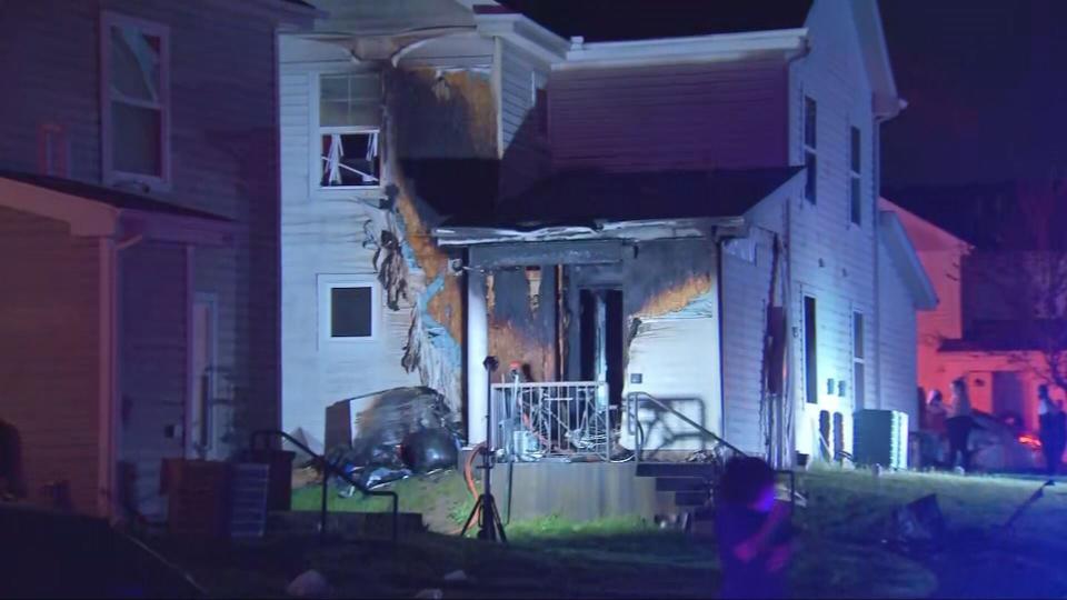 A fire broke out in a Stowe Township duplex early Thursday.