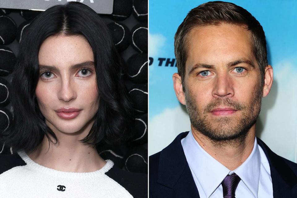 <p>Anna Webber/Getty; Ian West/PA Images via Getty</p> Meadow Walker in 2023 (left) and the late Paul Walker