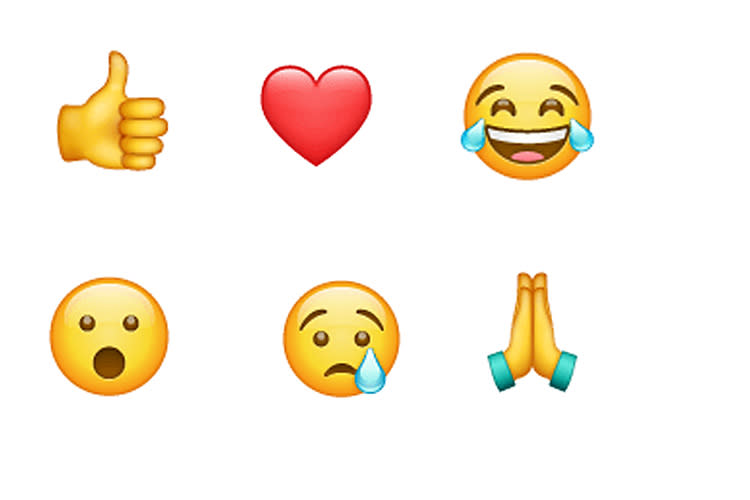 Diese sechs Emojis soll es zunächst bei der neuen 