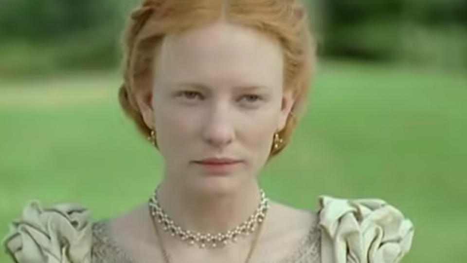 Cate Blanchett in Elizabeth