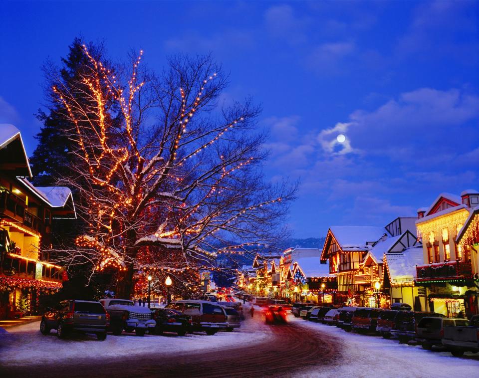 leavenworth, washington during the holidays