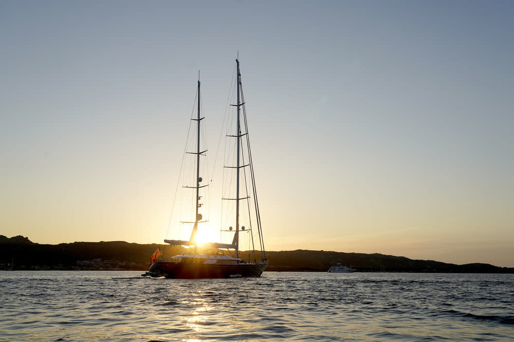 BELOW DECK SAILING YACHT -- Pictured: Parsifal III -- (Photo by: Fred Jagueneau/Bravo)