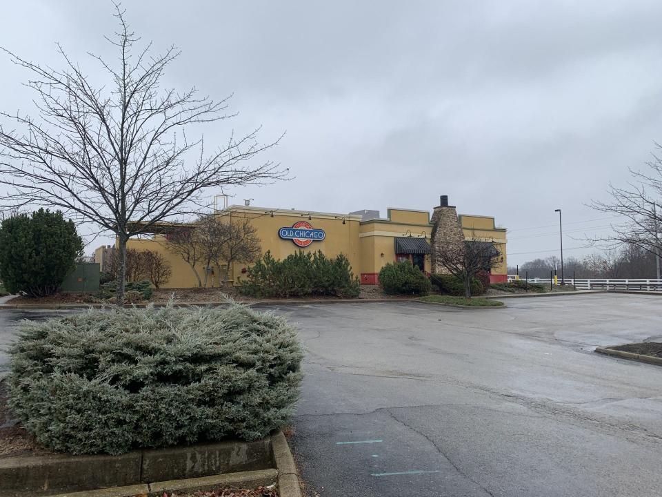 The site of a now-closed Old Chicago restaurant, 10601 Fischer Park Drive, is set to be redeveloped into a Popeyes fried chicken restaurant and a second, yet undetermined, drive-thru restaurant.