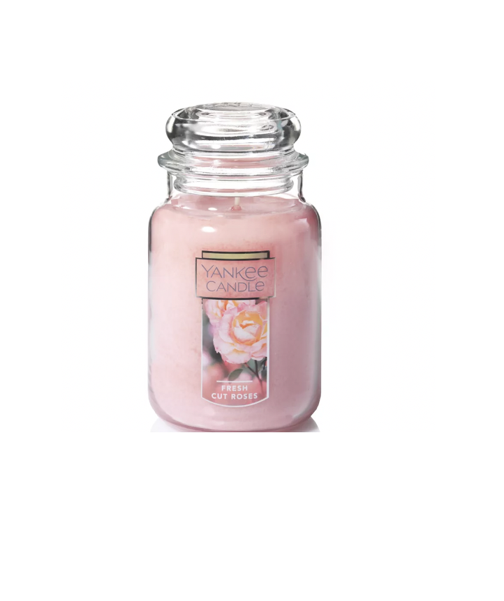 9) Yankee Candle Fresh Cut Roses