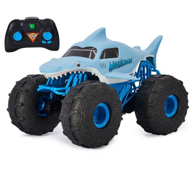 monster jam official megalodon storm remote control car