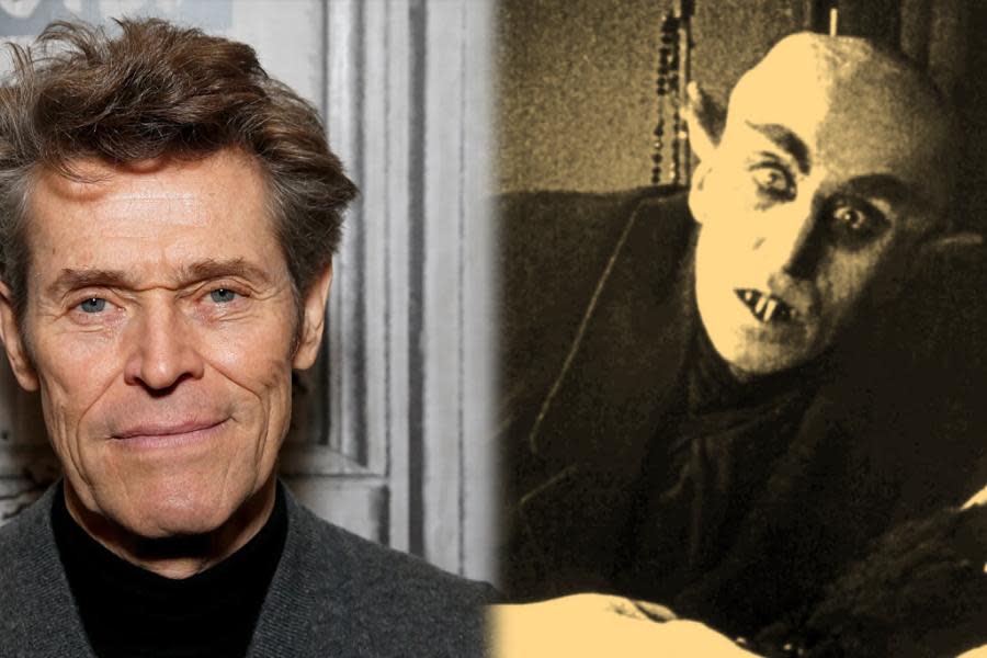 Nosferatu: Willem Dafoe actuó junto a miles de ratas en el set de la película