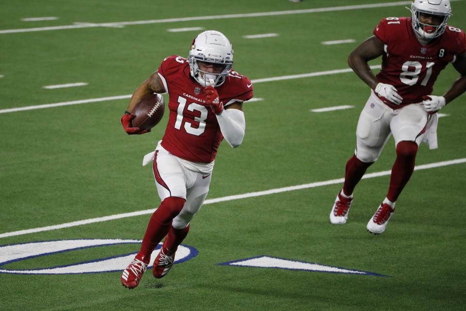 Arizona Cardinals wide receiver Christian Kirk (13) 