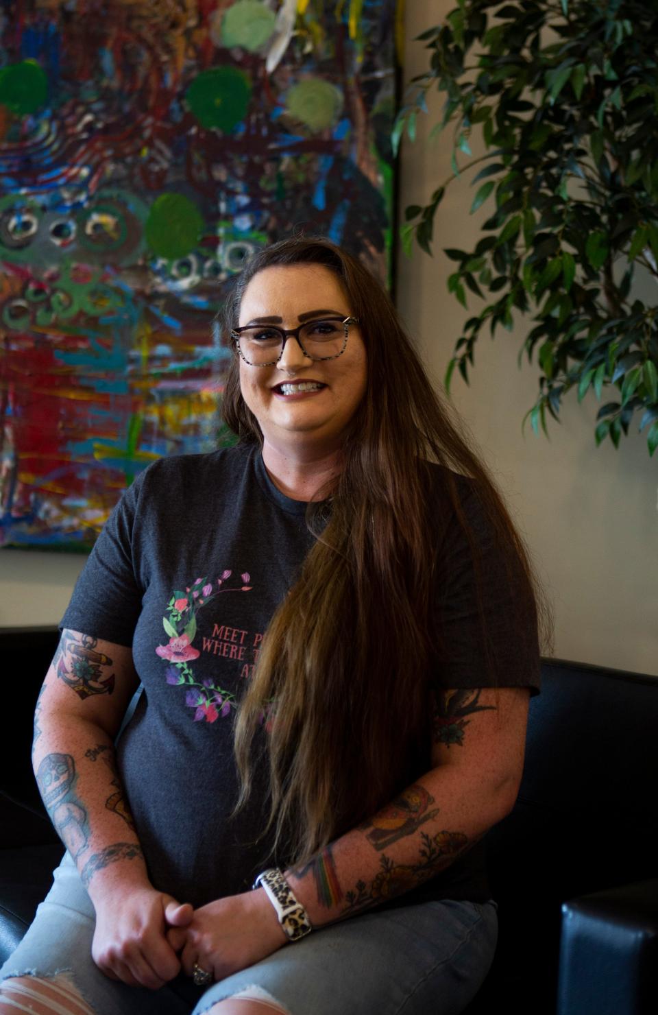 Licensed chemical dependency counselor Heather Lamkins of Integrated Services for Behavioral Health is the organizer for Sober Fest. The event will be downtown from 3 to 8 p.m. Wednesday and celebrate substance abuse recovery and those in recovery.