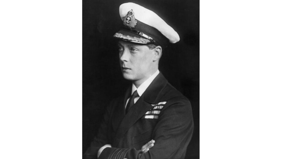 King Edward VIII in naval uniform