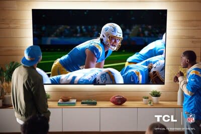 LA CHARGERS STAR QB JUSTIN HERBERT FEATURED IN TCL'S NEW NATIONAL TV AD  CAMPAIGN