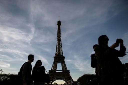 Paris was the most popular foreign destination of the surveyed Brits (AFP)