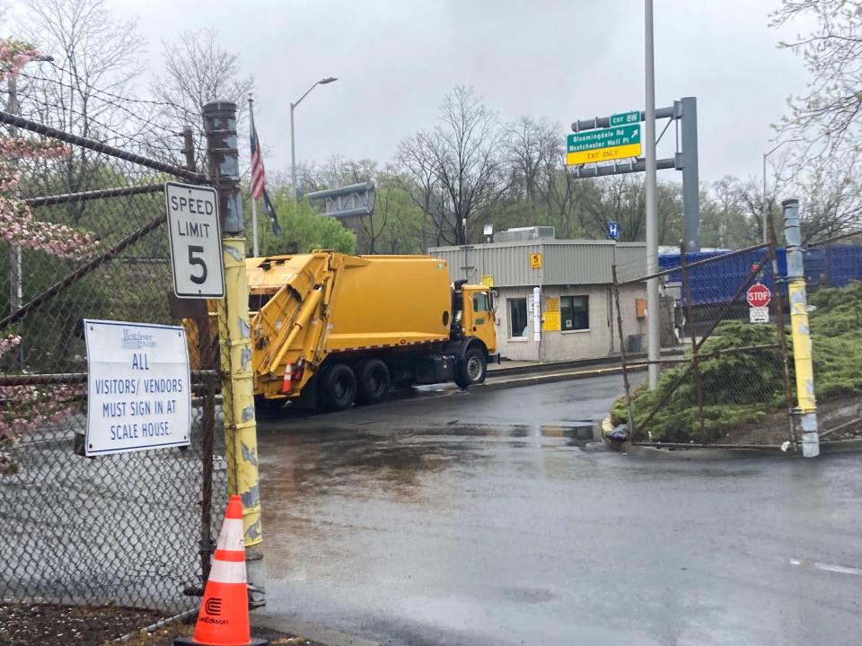 Westchester County's waste transfer station on Brockway place in White Plains, operated by City Carting of Westchester May 2, 2022