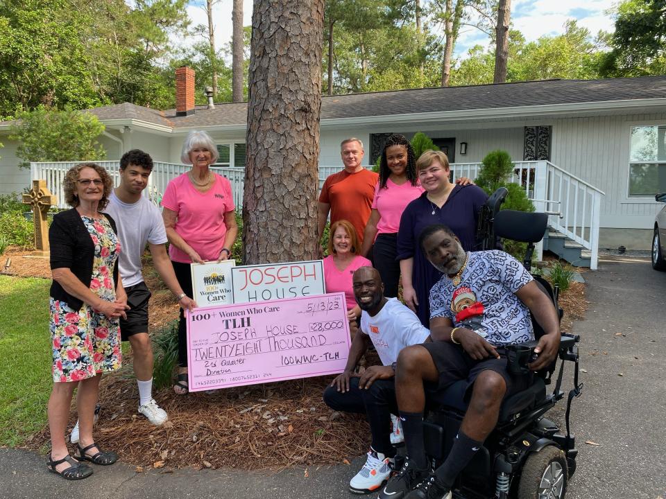 Joseph House, a nonprofit working with men coming out of incarceration, was the recipient of $28,000 from the Tallahassee Chapter of 100+ Women Who Care.