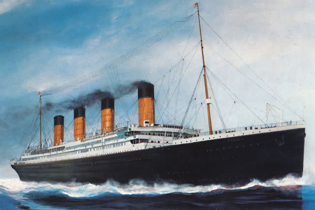 <p>The Print Collector/Heritage Images via Getty</p> The RMS Titanic