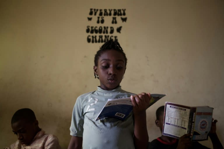 The Dream Catchers live with their dance teacher and tutor, Seyi Oluyole, inher flat -- getting an education is as important as dancing