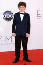 Nolan Gould arrives at the 64th Primetime Emmy Awards at the Nokia Theatre in Los Angeles on September 23, 2012.