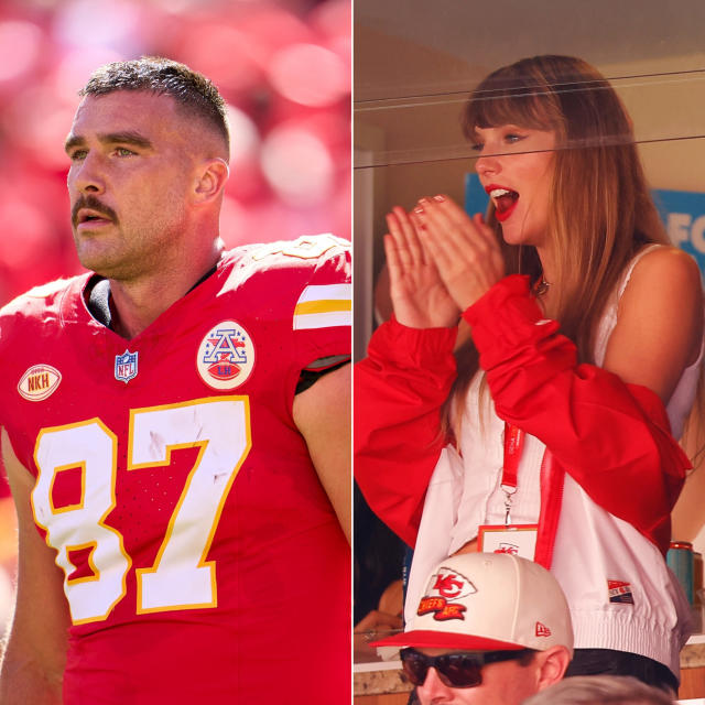 Every Photo Of Travis Kelce And Taylor Swift So Far