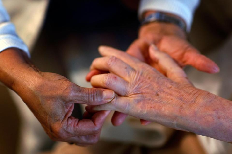 The expected rapid growth in Ontario's population of seniors means the province will need a substantial increase in the number of home care workers just to maintain current levels of service, says a new report coming Monday.  (Joe Raedle/Getty Images - image credit)