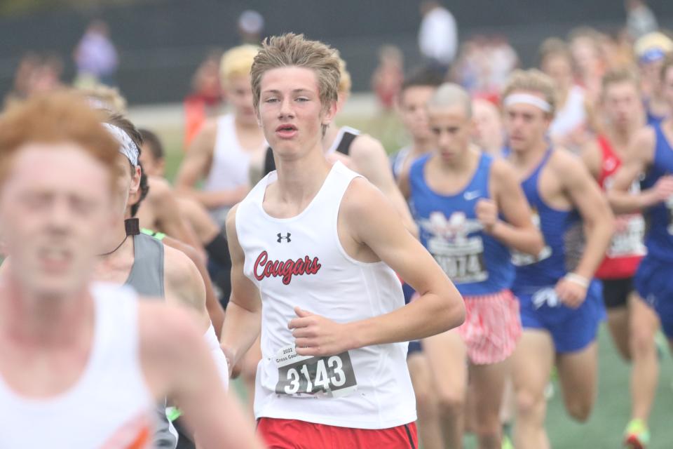 Crestview's Cooper Brockway took home valuable experience from the Division III state cross country meet on Saturday at Fortress Obetz in Columbus.