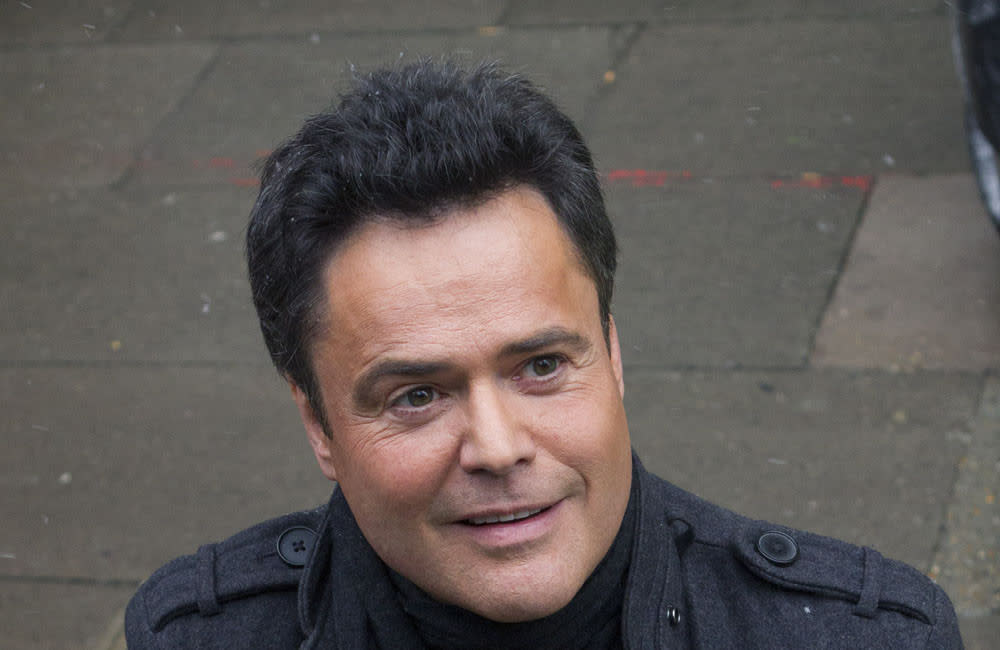 Donny Osmond has opened up about his marriage to his childhood sweetheart Debbie credit:Bang Showbiz