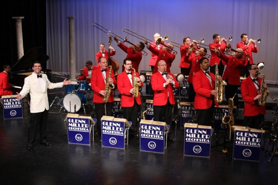 The Glenn Miller Orchestra will perform Friday in the Ormond Beach Performing Arts Center.