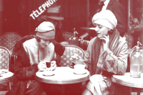 <span class="caption">Writer Solita Solano and Djuna Barnes in Paris, 1920s.</span> <span class="attribution"><a class="link " href="https://commons.wikimedia.org/w/index.php?title=Special:Search&title=Special:Search&redirs=0&search=Djuna+Barnes&fulltext=Search&fulltext=Advanced+search&ns0=1&ns6=1&ns14=1&advanced=1&searchToken=1xlkda5js9pvi8tbp2zfer3ny#/media/File:Solita_Solano_und_Djuna_Barnes_in_Paris.jpg" rel="nofollow noopener" target="_blank" data-ylk="slk:Wikipedia Commons;elm:context_link;itc:0;sec:content-canvas">Wikipedia Commons</a></span>