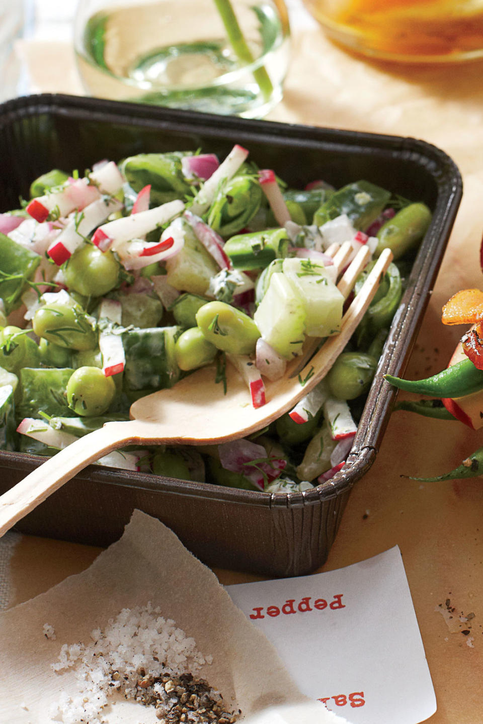 Cucumber-and-Sugar Snap Salad