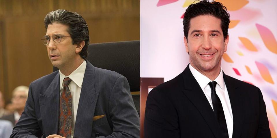 <p>David Schwimmer looked nearly identical to Robert Kardashian in <em>American Crime Story </em>season 1, which includes nailing the late defense attorney's hair almost to a T.</p>