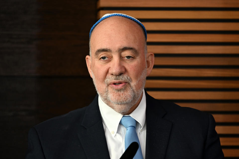 Der israelische Botschafter Ron Prosor. (Bild: Hendrik Schmidt - Pool/Getty Images)