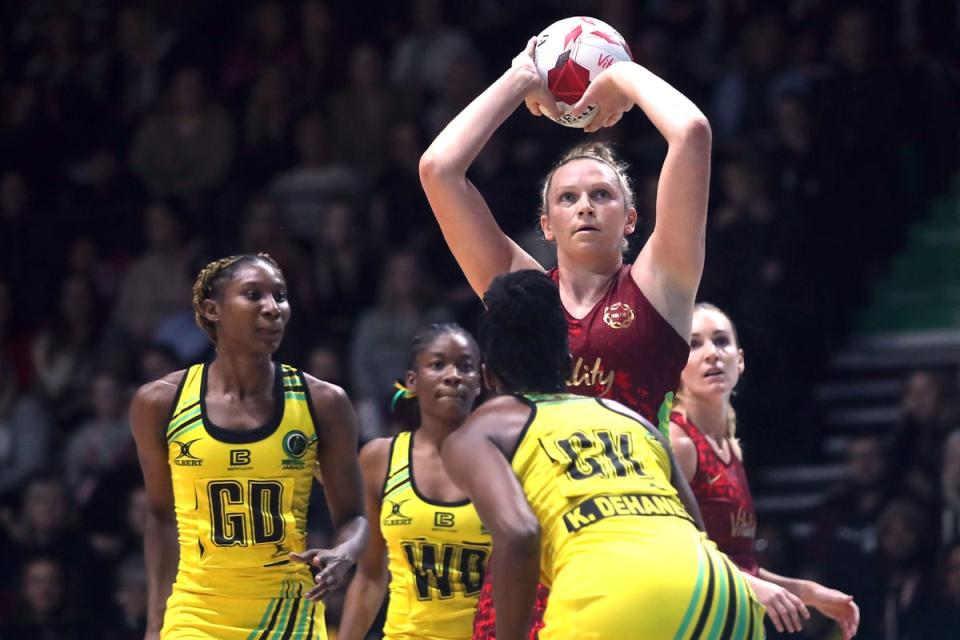 England beat Jamaica in their Vitality Netball International Series decider (Simon Marper/PA) (PA Wire)