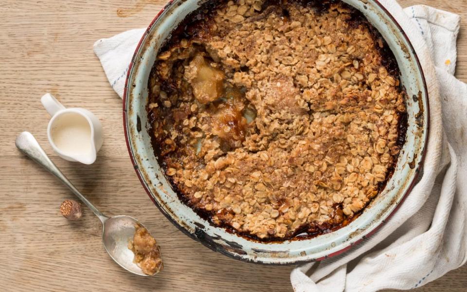 Apple crumble - ANDREW CROWLEY