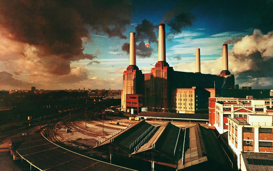 The cover of Pink Floyd's album Animals inspired the pub's name change - Hipgnosis