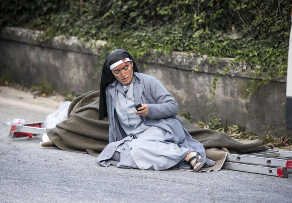 Las imágenes devastadoras del terremoto que ha sacudido el centro de Italia