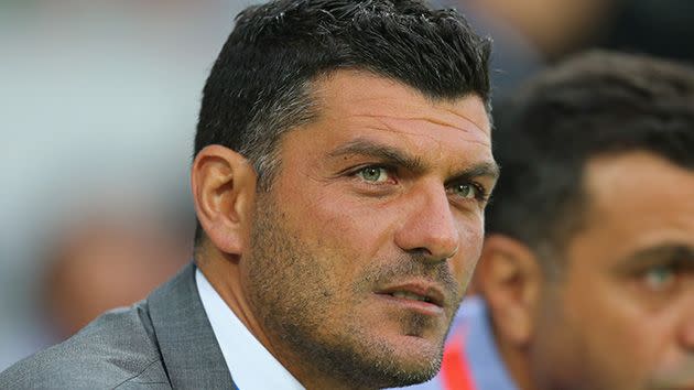 John Aloisi will lead the Roar into battle this year. Image: Getty