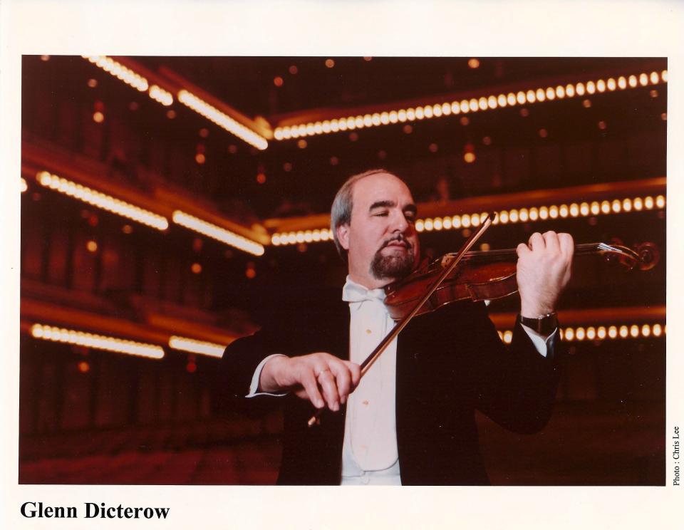 Glenn Dicterow will perform Samuel Barber's "Violin Concerto" with the University of Alabama's Huxford Symphony Orchestra Thursday, in the concert hall of the Frank Moody Music Building, on campus.