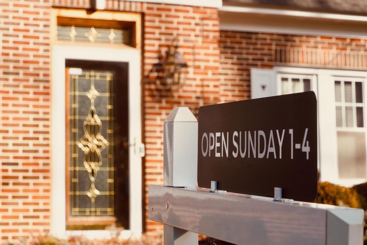 open house sign for home in New Jersey