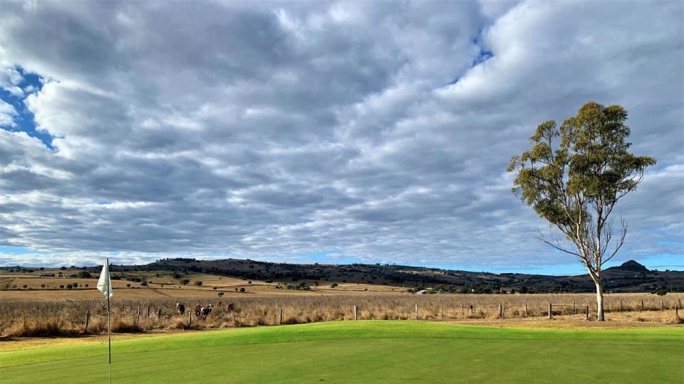 A plane has crashed at Boonah Gold Club. Picture Facebook.jpg