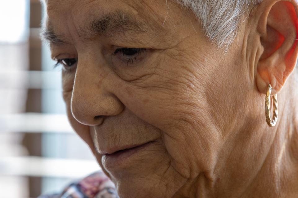 Manuelita "Nellie" Ordoñez, 81, lives in Silver City's Chihuahua Hill neighborhood, where she attended the Lincoln School, which was the segregated school for Mexican American children.