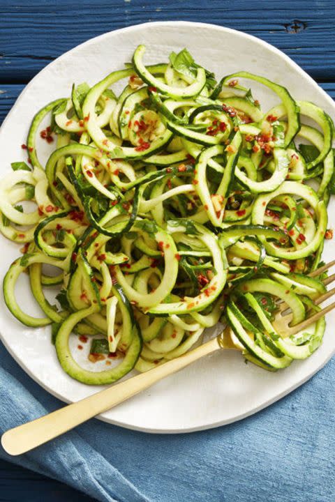 Asian Sesame Zucchini Noodles