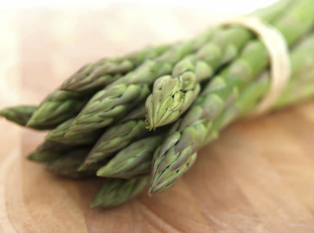 <b>Asparagus </b>is rich in folate and tryptophan. According to recent research, low levels of folate is a condition found common in half of the cases of depression. Our Brain uses Tryptophan to make serotonin, which is mood-stabilizing neurotransmitter.